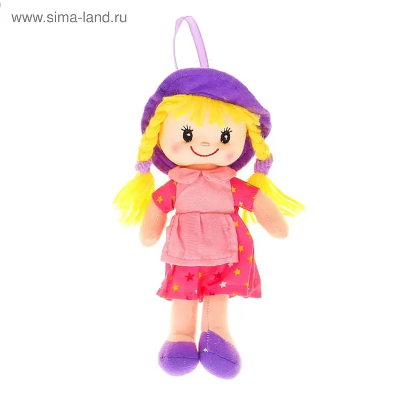 Мягкая игрушка кукла «Рая», МИКС