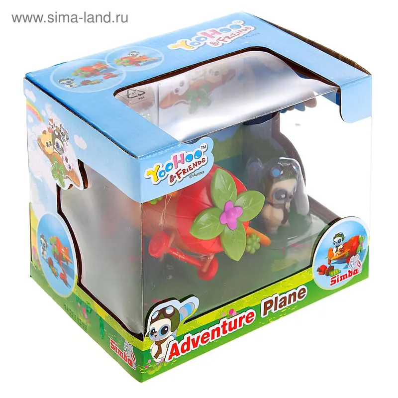 Игровой набор "Самолетик YooHoo&Friends" с фигуркой