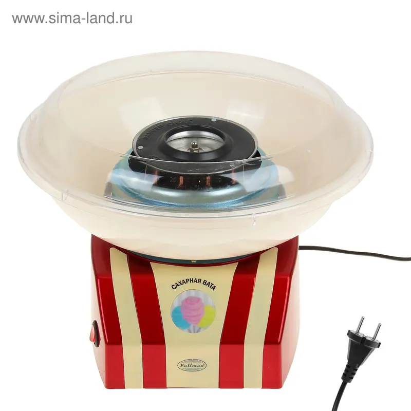 Прибор для приготовления сахарной ваты Pullman PL-1011R, 500 Вт