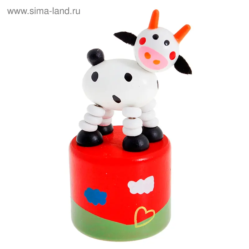 Дергунчик - марионетка "Коровка"
