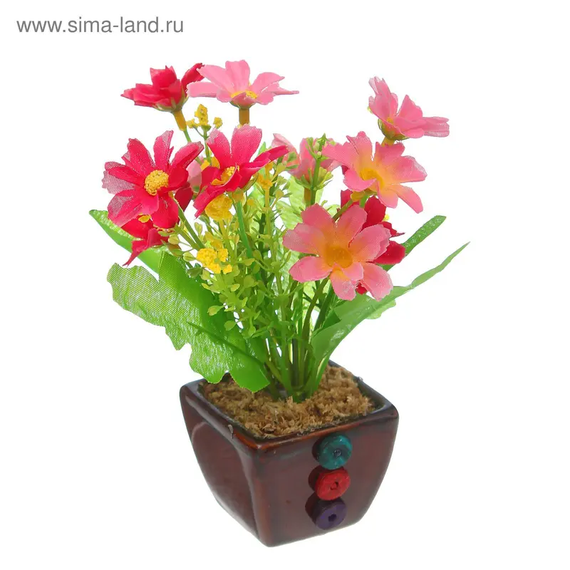 композиция мини стиль декор 5*12 см ромашка