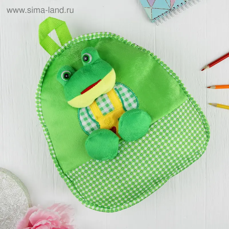 Мягкий рюкзак «Лягушка»