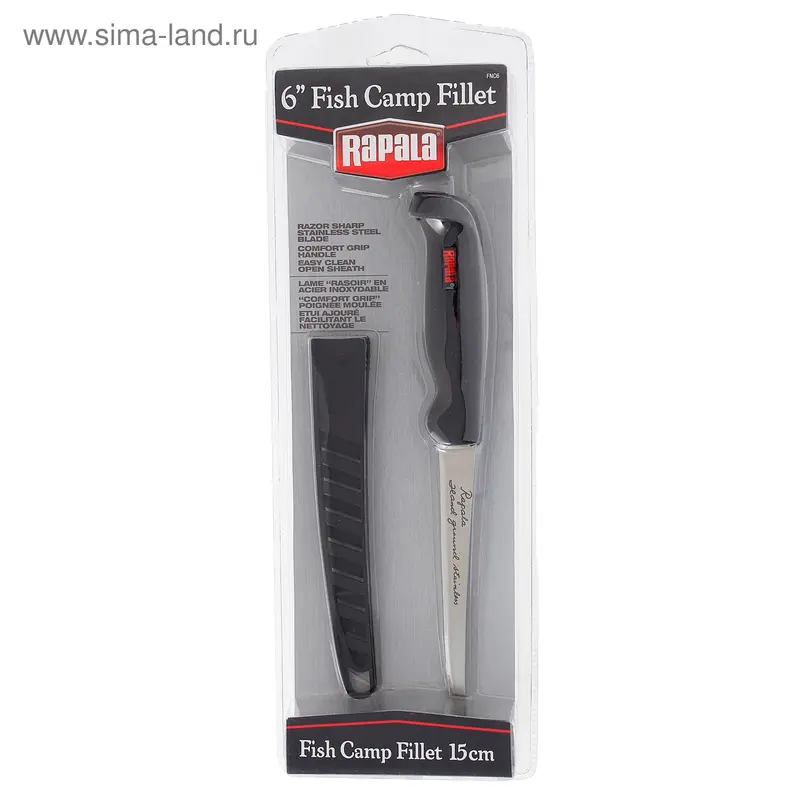 Филейный нож Rapala FNC6 (лезвие 10 см)