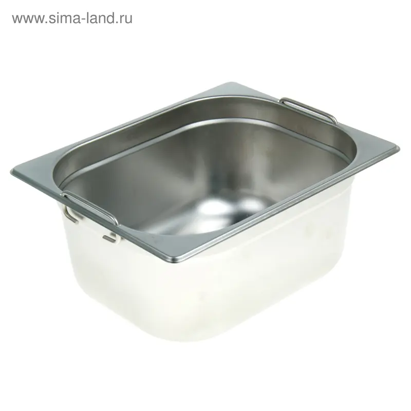 Гастроемкость метал.c ручками 1/2*150