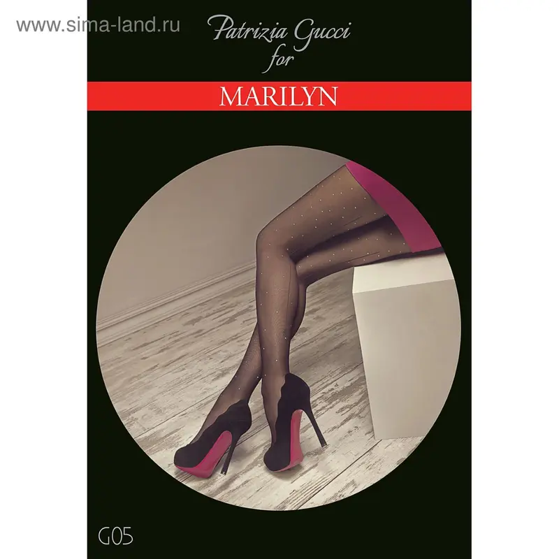 Колготки женские MARILYN GUCCI G05 20 (nero, 3/4)