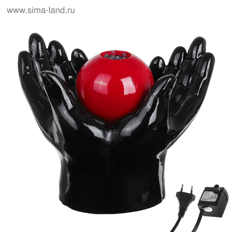 фонтан абстракция руки 23*14,5*19 см