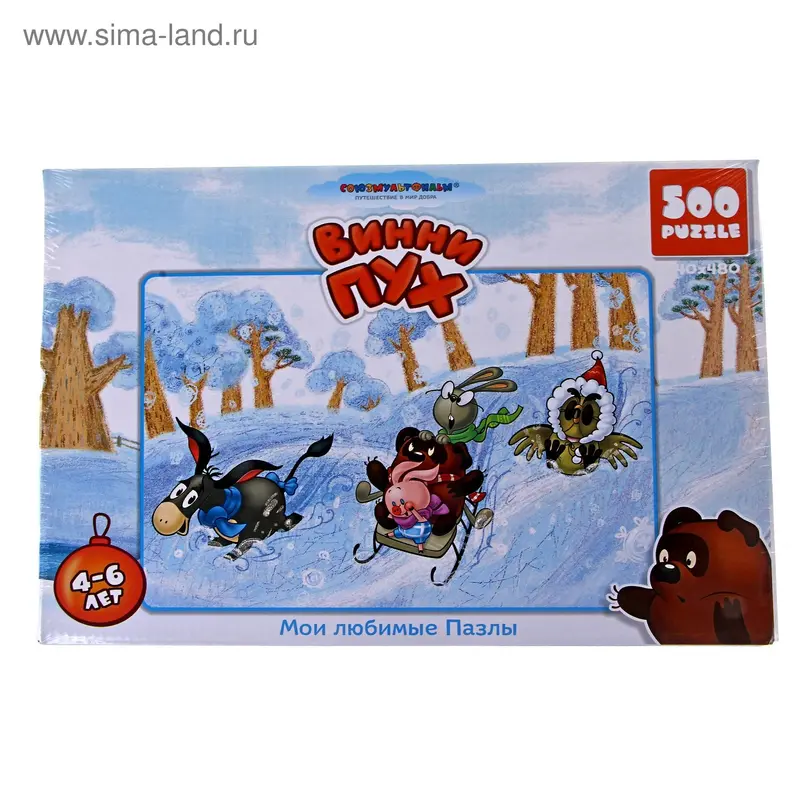 пазлы 500эл Винни-Пух серия СМФ
