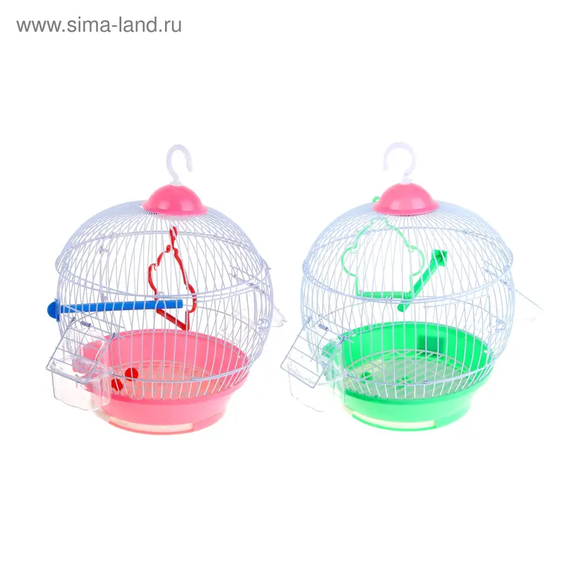 Клетка для птиц круглая 20 х 30 см