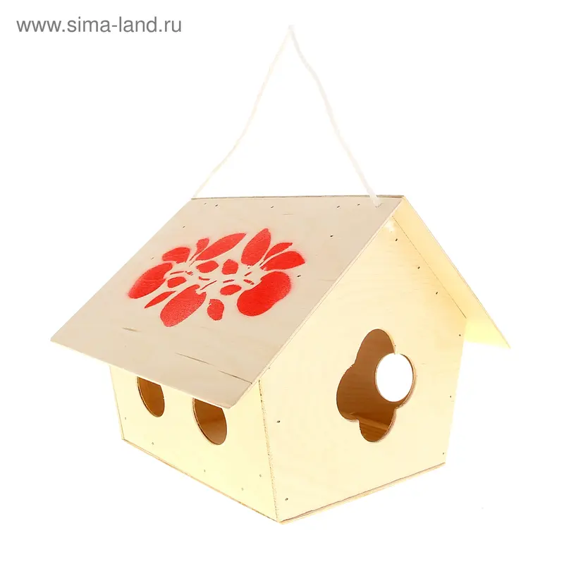 Кормушка для птиц "Ромашка", 270 х 250 х 200 мм