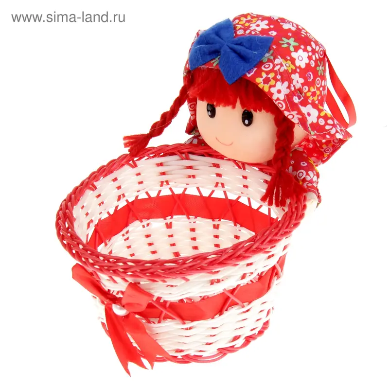 Мягкая игрушка кукла-конфетница «Даша», МИКС
