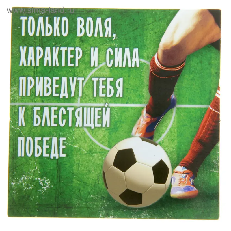 Магнит "Только воля, характер и сила"