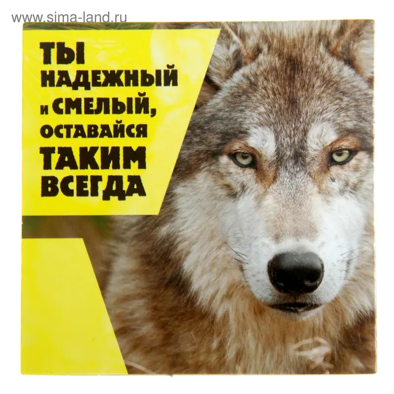 Магнит "Ты надежный и смелый"