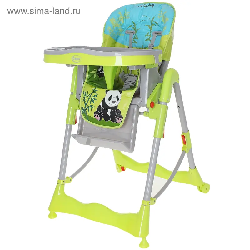 Стульчик для кормления KID, цвет зеленый