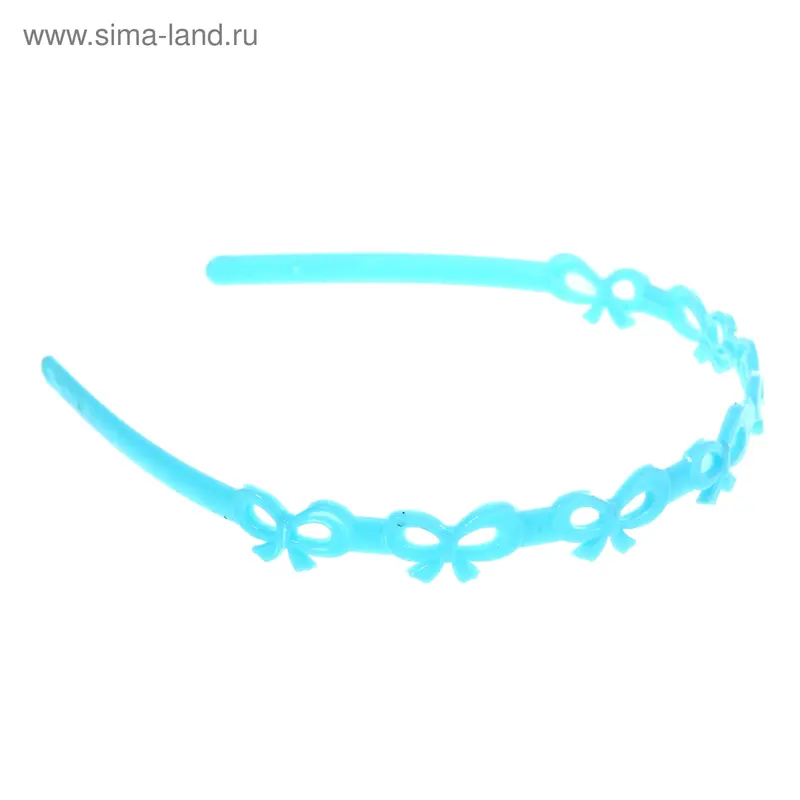 ободок для волос резной бантики