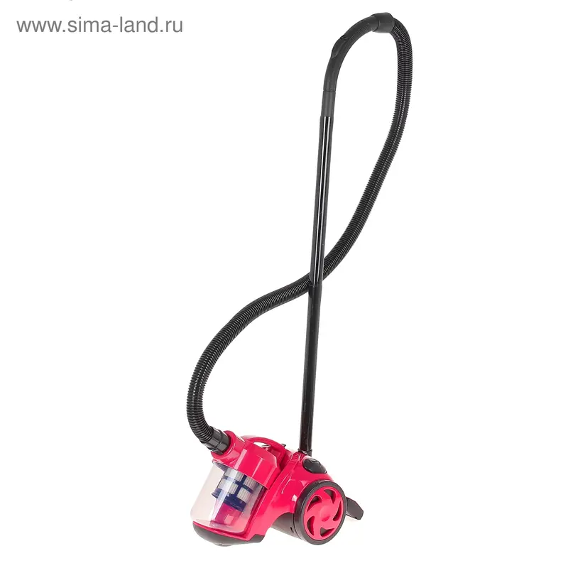 Пылесос Supra VCS-1615, 1600/340 Вт, 2.5 л, красный