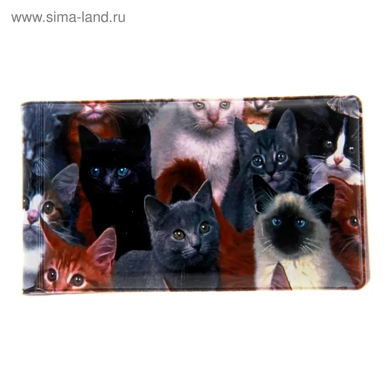 Визитница ПВХ "Котики"