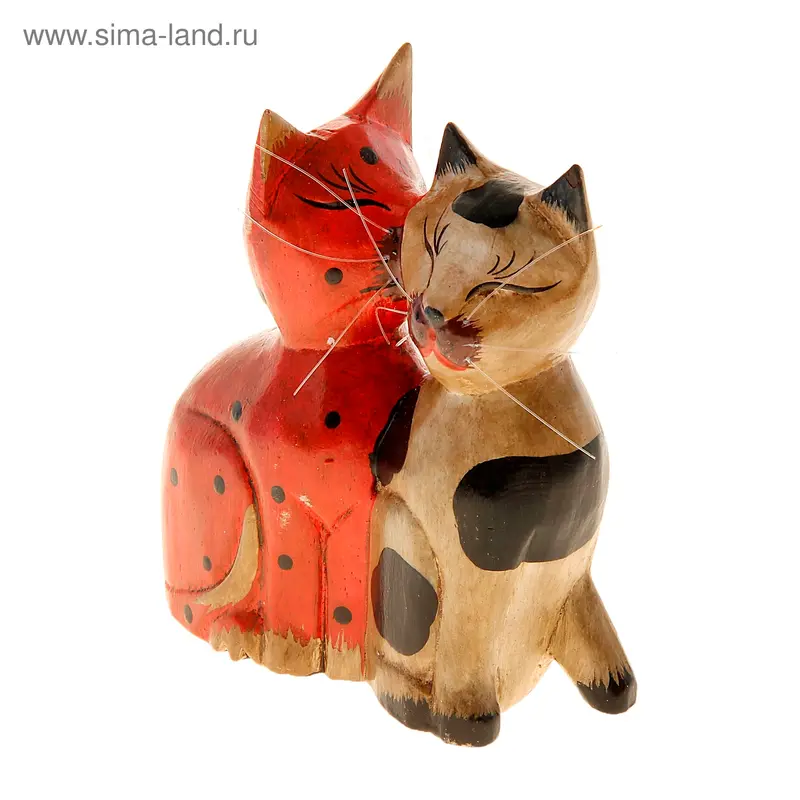 Сувенир "Кошачий поцелуй"13*15 см