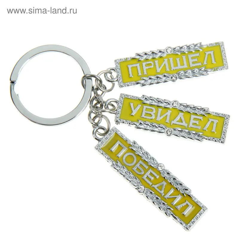 Брелок "Пришел, увидел, победил" 833830