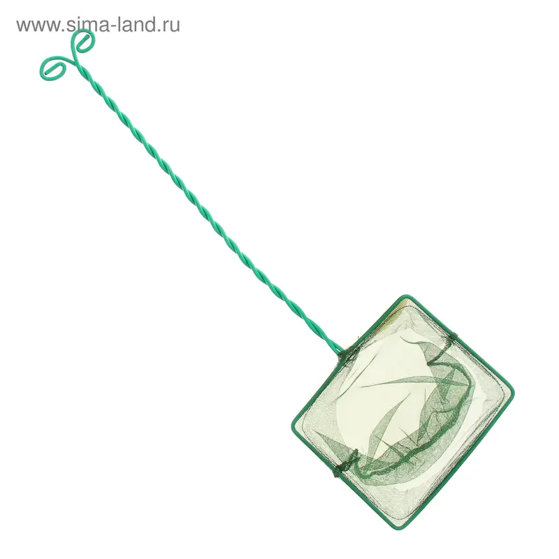 Сачок прямоугольный, 18 х 16 см, длина ручки 33 см