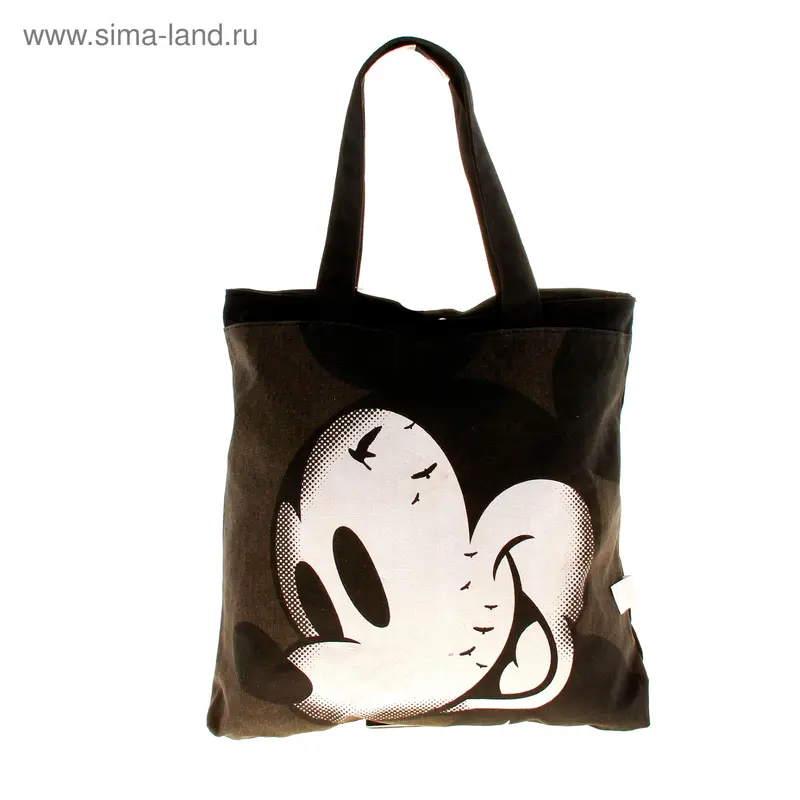 Сумка молодежная для девочки Disney Mickey Mouse 41*42*6см шопер