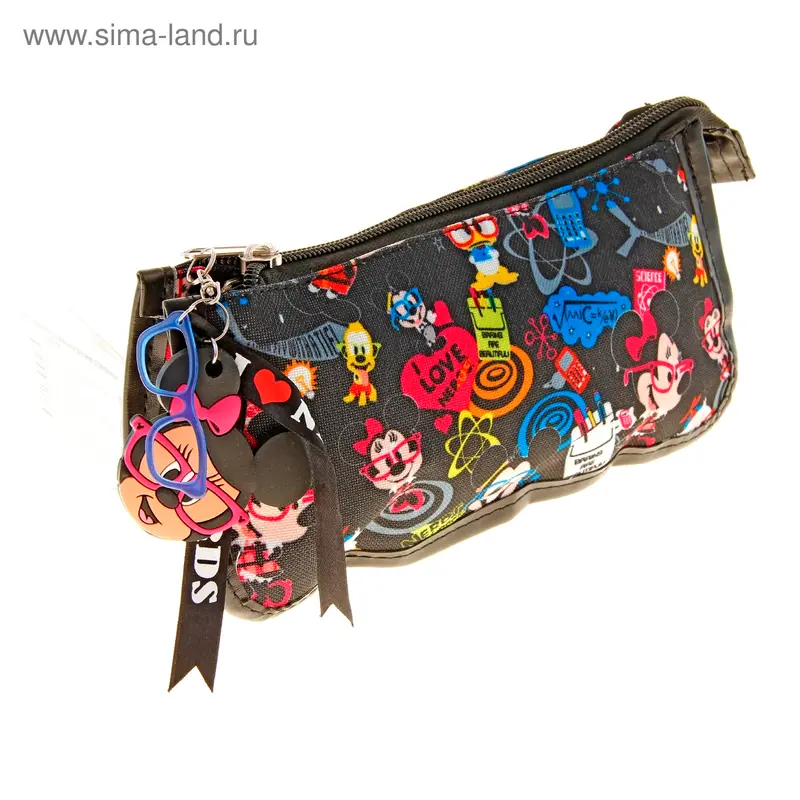 Пенал мягкий 3 отделения Disney