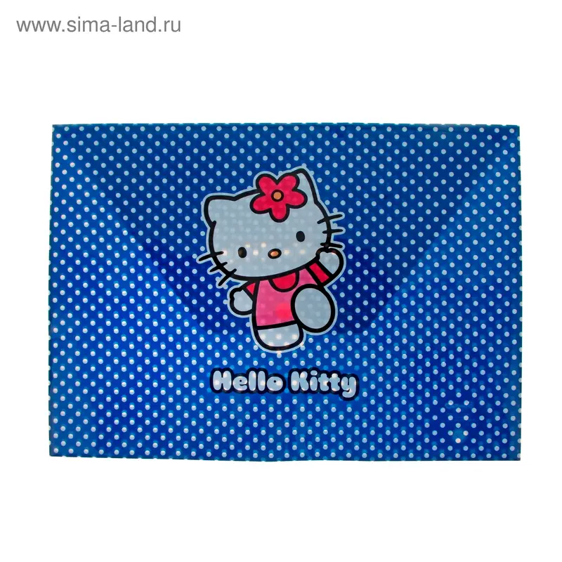 Папка-конверт A4 Hello Kitty на кнопке