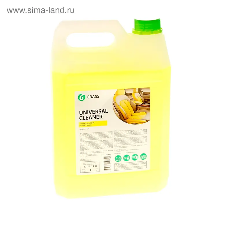 Очиститель салона Universal-cleaner, канистра 5 кг УЦЕНКА