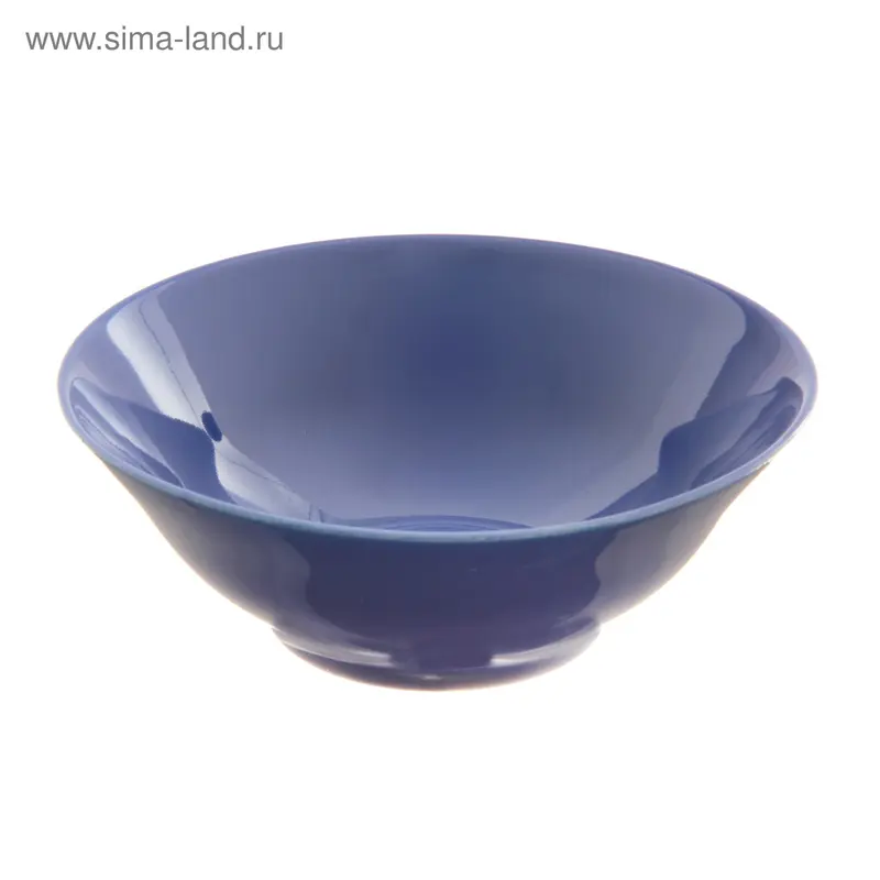 Салатник d=18 см, 600 мл, цвет синий