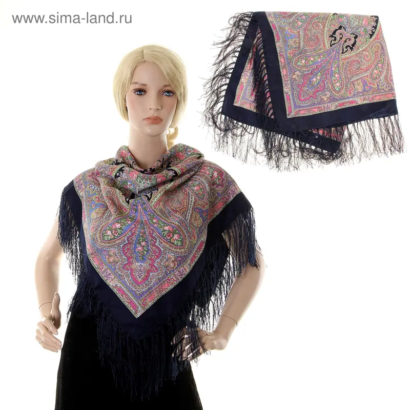 Платок Bona Ventura большой 95х95 см