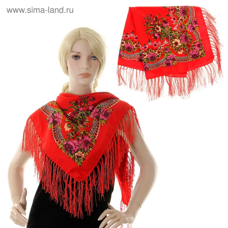 Платок Bona Ventura большой 95х95 см