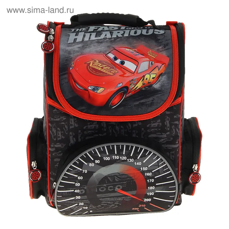Ранец стандарт Disney Cars Ускорение, для мальчика