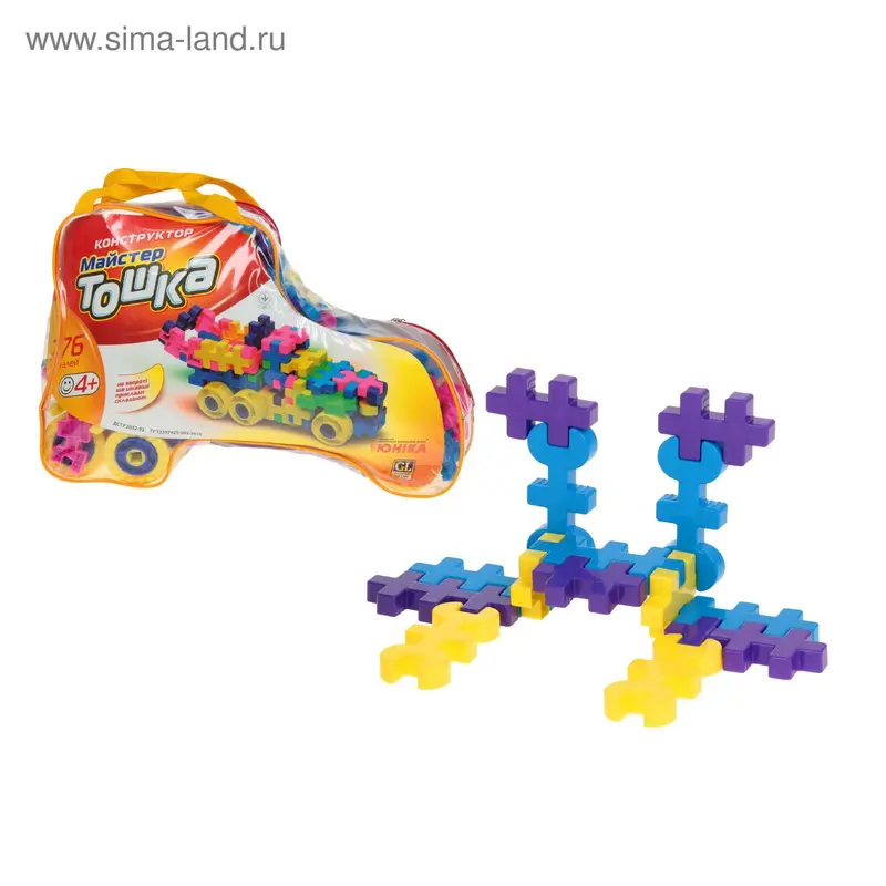 Конструктор "Мастер Тошка", 276 деталей