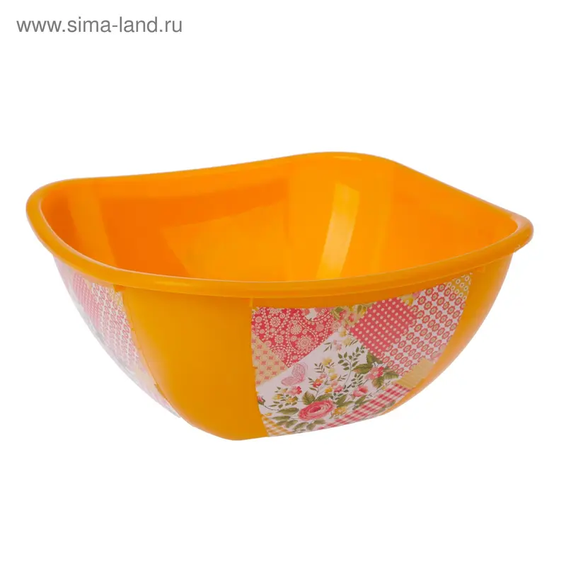 Миска с декором 3 л МИКС