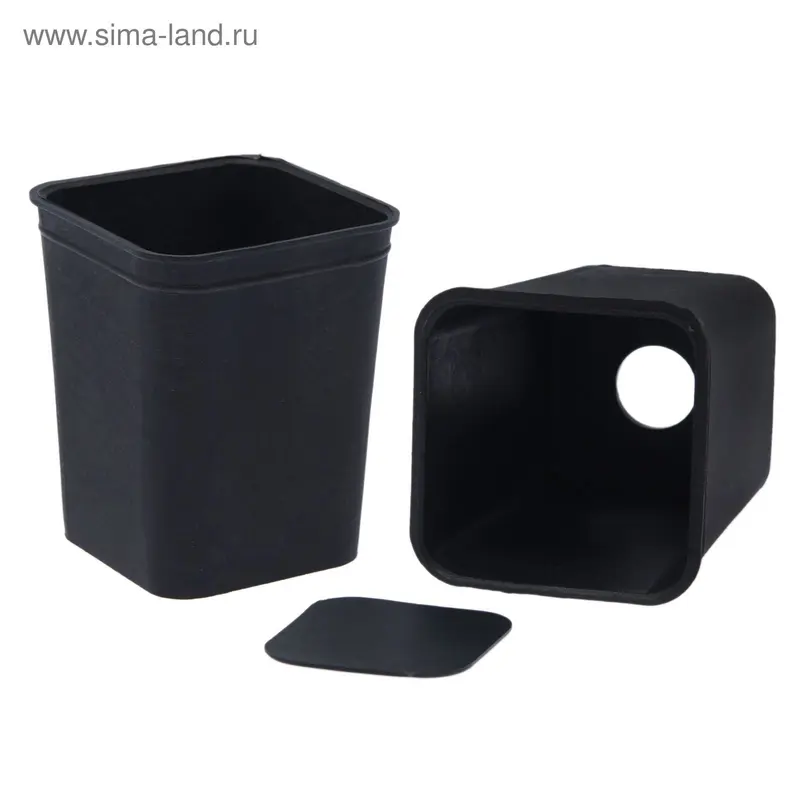 Горшок для рассады, 300 мл, 8 × 8 × 9 см, МИКС
