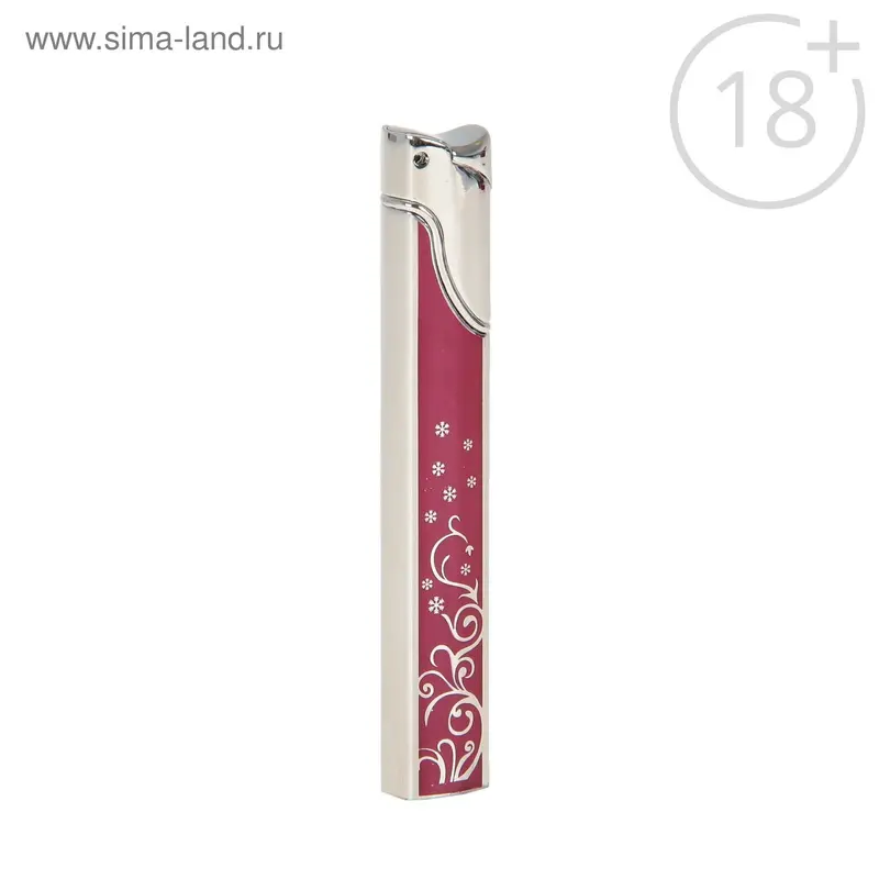 Зажигалка "Нежный узор", пьезо, газ