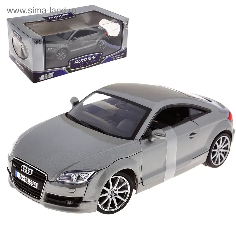 Модель машины Audi Tt Coupe, масштаб 1:18