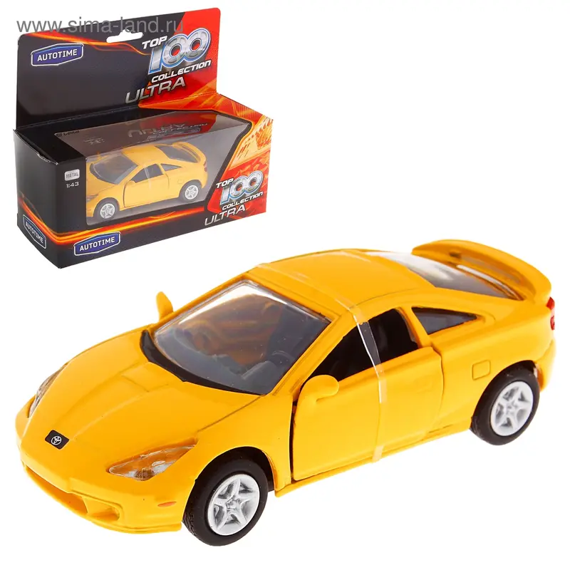 Модель машины Toyota Celica, масштаб 1:43