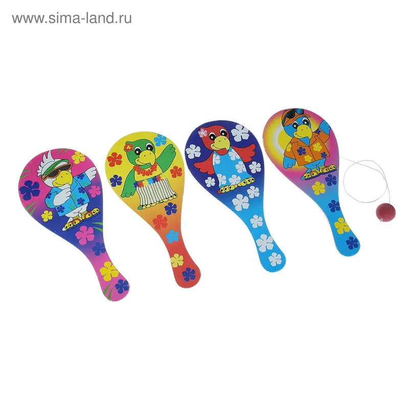 Игра-лапта "Птица", цвета МИКС