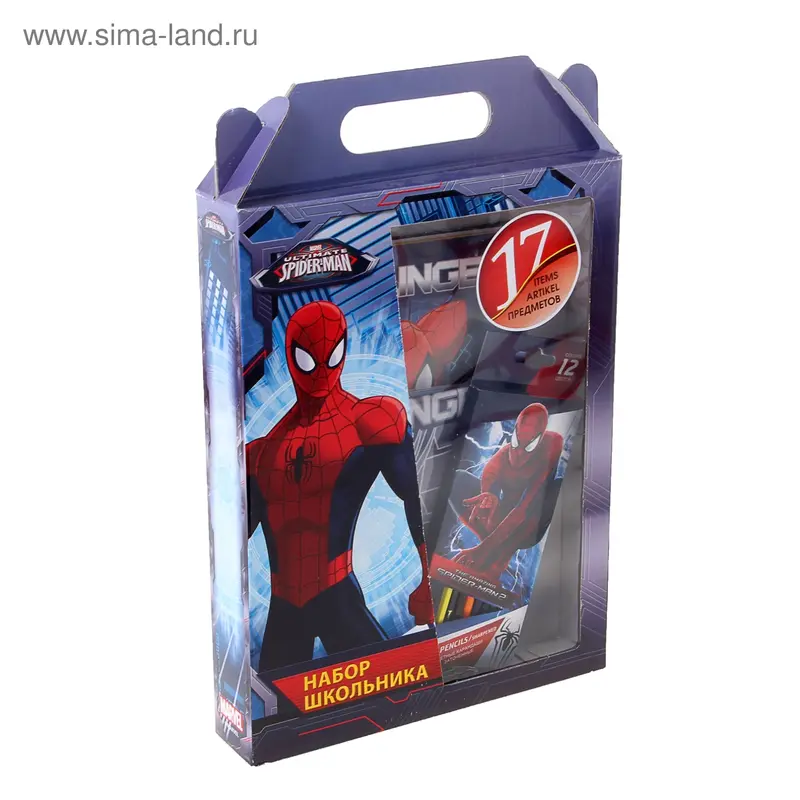 Набор для творчества Spiderman, в картонной коробке