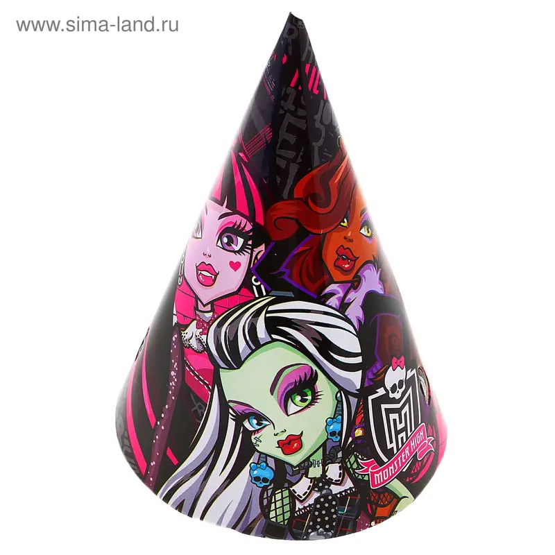 Набор колпаков "Monster High" 6 штук