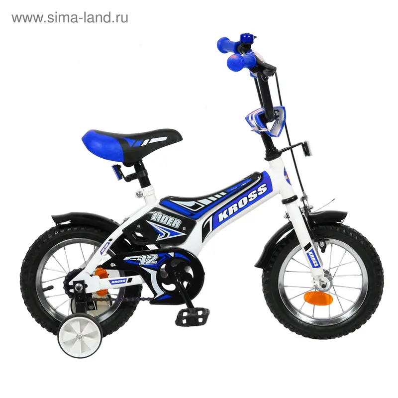 Велосипед двухколесный 12" "Lider Kross" цвет синий Lk12110Bl