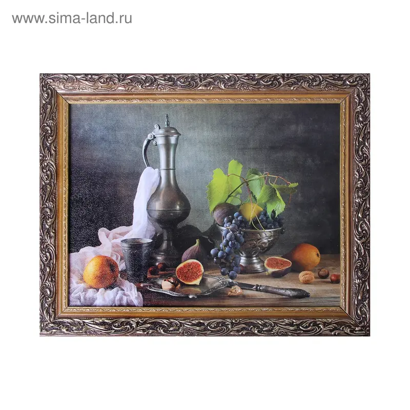 Картина "Натюрморт с графином" 30*40 см
