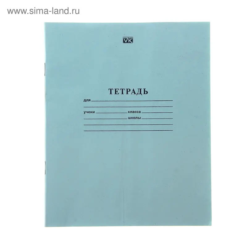 Тетрадь 24л клетка "Зелёная обложка"