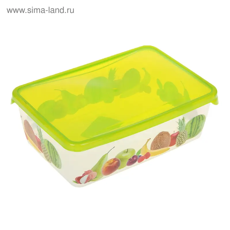 Контейнер для продуктов 1,35 л «Браво. Фрукты»