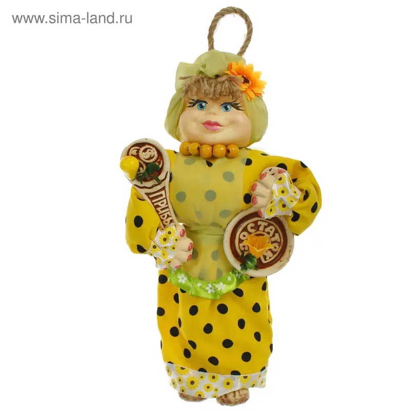 Оберег "Домовиха Марья" микс