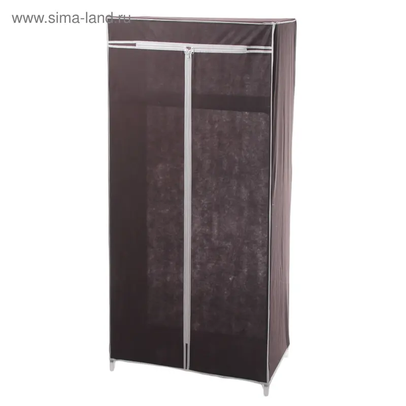 Шкаф для одежды 70×45×150 см, цвет кофейный