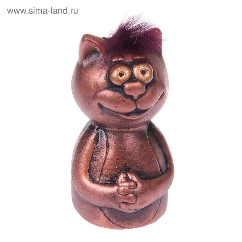 Колокольчик "Черный кот" 7 × 7 × 12 см