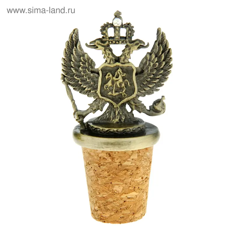 Декоративная пробка "Герб"