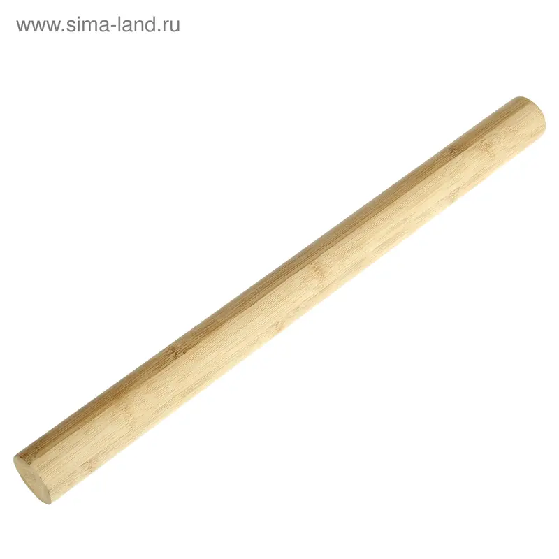 Скалка бамбук, 50*3,7 см