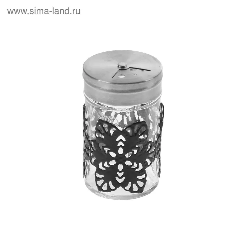 Солонка "Джулиана" 40 мл, черный